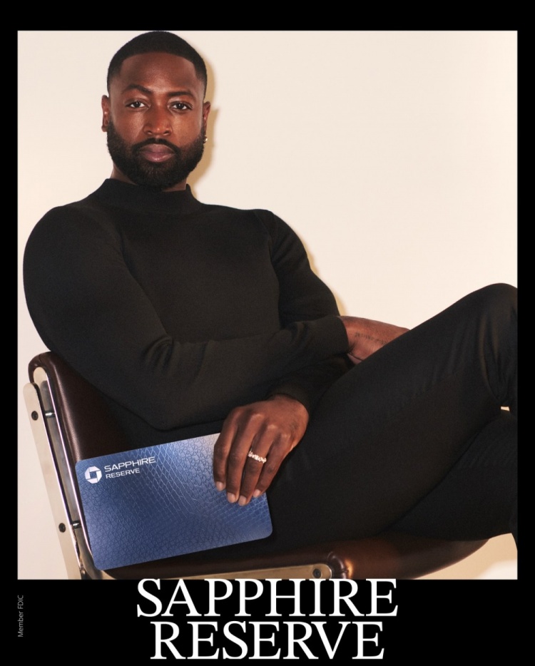 开云体育app官网-拍广告都这么帅！韦德为大通银行拍摄广告宣传照！